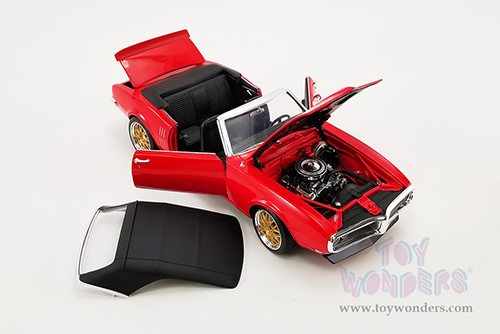 Acme - Pontiac&reg; Firebird&reg; Convertible - Restomod (1968, 1/18 scale diecast model car, Custom Candy Red) A1805214