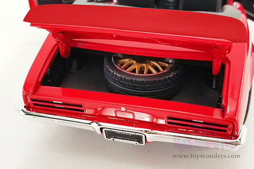 Acme - Pontiac&reg; Firebird&reg; Convertible - Restomod (1968, 1/18 scale diecast model car, Custom Candy Red) A1805214