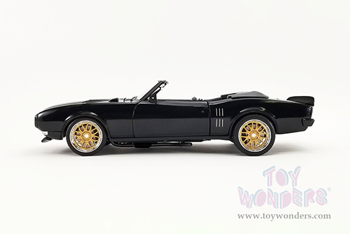 Acme - Pontiac® Firebird® Convertible - Restomod (1968, 1/18 scale diecast model car, Midnight Black) A1805215