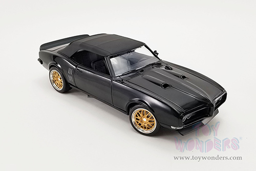 Acme - Pontiac® Firebird® Convertible - Restomod (1968, 1/18 scale diecast model car, Midnight Black) A1805215