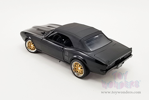 Acme - Pontiac® Firebird® Convertible - Restomod (1968, 1/18 scale diecast model car, Midnight Black) A1805215