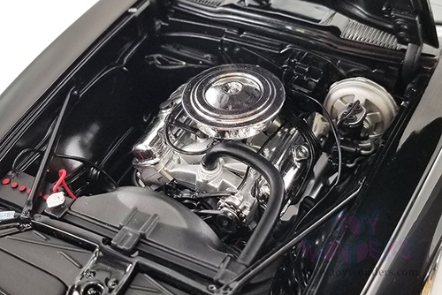 Acme - Pontiac® Firebird® Convertible - Restomod (1968, 1/18 scale diecast model car, Midnight Black) A1805215