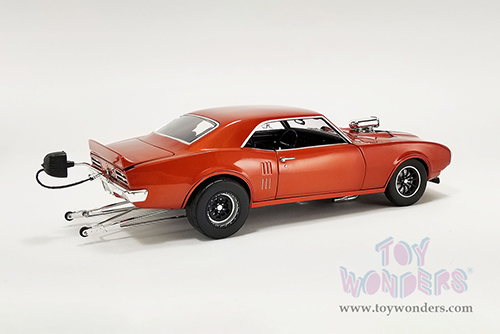 Acme Drag Outlaws - Pontiac Firebird Hardtop (1968, 1/18 scale diecast model car, Custom Orange Metallic) A1805217
