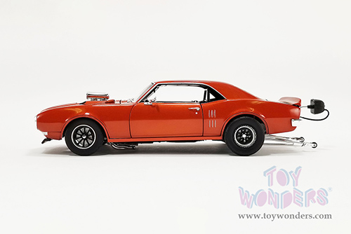 Acme Drag Outlaws - Pontiac Firebird Hardtop (1968, 1/18 scale diecast model car, Custom Orange Metallic) A1805217
