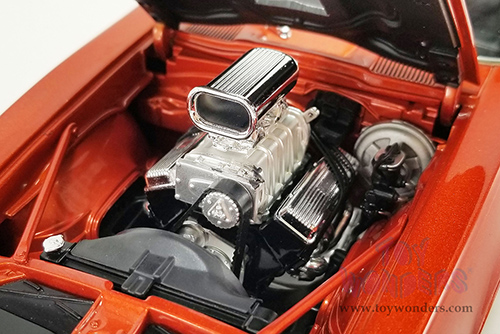 Acme Drag Outlaws - Pontiac Firebird Hardtop (1968, 1/18 scale diecast model car, Custom Orange Metallic) A1805217