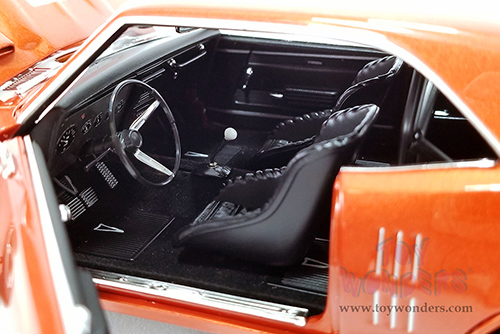 Acme Drag Outlaws - Pontiac Firebird Hardtop (1968, 1/18 scale diecast model car, Custom Orange Metallic) A1805217