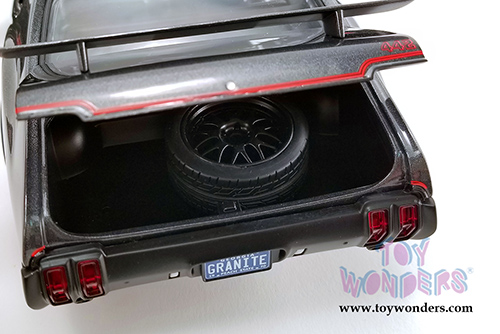 Acme - Oldsmobile&reg; 442 W30 Street Fighter Hardtop (1970, 1/18 scale diecast model car, Granite Gray) A1805617