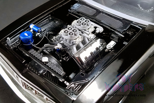 Acme - Plymouth Drag Barracuda Hardtop (1971, 1/18 scale diecast model car, Gloss Black) A1806110