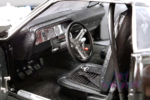 Acme - Plymouth Drag Barracuda Hardtop (1971, 1/18 scale diecast model car, Gloss Black) A1806110