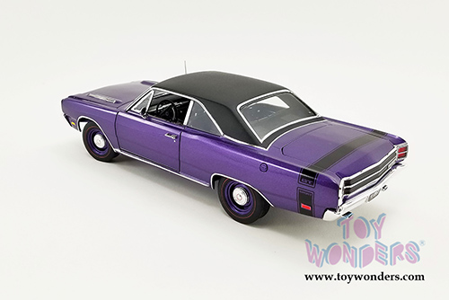 Acme | Dodge Dart GTS 440 Vinyl Top (1969, 1/18 scale diecast model car, Plum Crazy Purple) A1806406VT