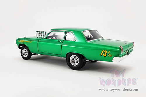 Acme | Dodge Coronet&reg; AWB - "It's HEMI Powered!" (1965, 1/18 scale diecast model car, Custom Green Metallic) A1806507