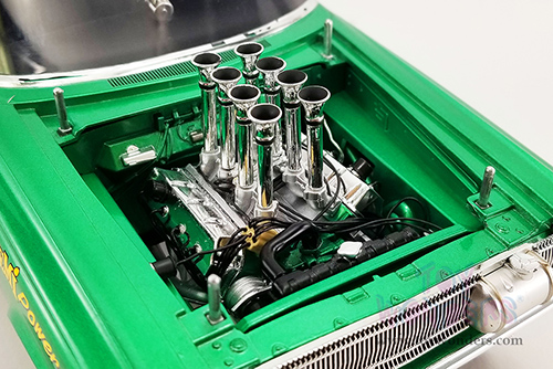 Acme | Dodge Coronet&reg; AWB - "It's HEMI Powered!" (1965, 1/18 scale diecast model car, Custom Green Metallic) A1806507