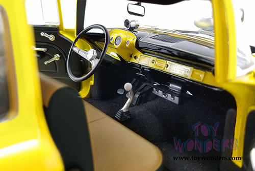 Acme - Chevrolet&reg; 210 Hollywood Knights Tribute Edition (1957, 1/18 scale diecast model car, Canary Yellow) A1807006