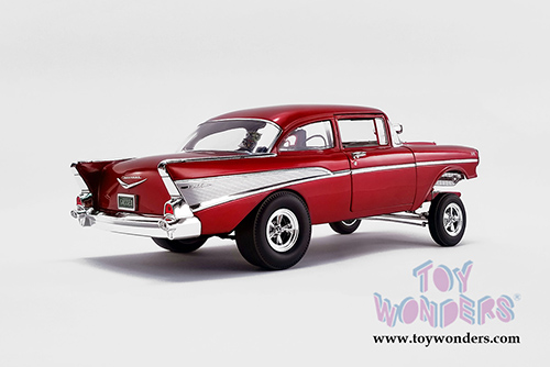 Acme - Chevrolet&reg; Bel Air Gasser "Rat Fink Gasser" (1957, 1/18 scale diecast model car, Red) A1807008