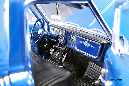 Acme - Chevrolet&reg; C-10 Sunoco Racing Shop Pickup Truck (1967, 1/18 scale diecast model car, Blue) A1807211