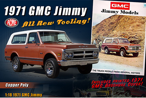 Acme - GMC Jimmy - Dealer Ad Truck (1971, 1/18 scale diecast model car, Copper) A1807710