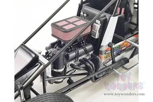 Acme - Winged Sprint Car #39 Sammy Swindell "Bear Archery" Swindell SpeedLab (2021, 1/18 scale diecast model car, White) A1809512