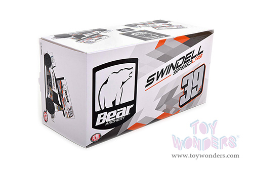 Acme - Winged Sprint Car #39 Sammy Swindell "Bear Archery" Swindell SpeedLab (2021, 1/18 scale diecast model car, White) A1809512