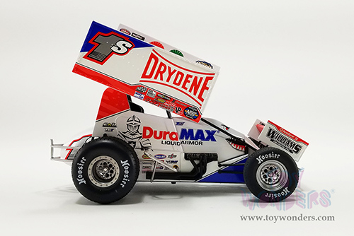Acme - Winged Sprint Car #1S Logan Schuchart "Drydene - Duramax" (2022, 1/18 scale diecast model car, White) A1822004