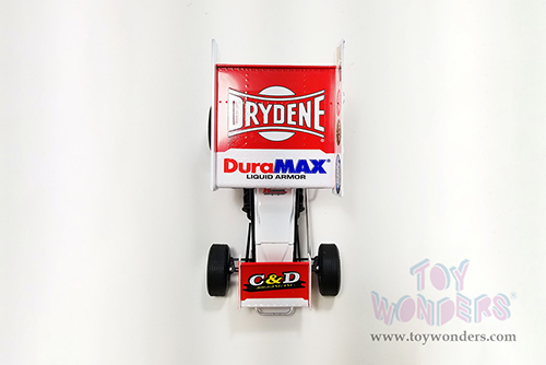 Acme - Winged Sprint Car #1S Logan Schuchart "Drydene - Duramax" (2022, 1/18 scale diecast model car, White) A1822004