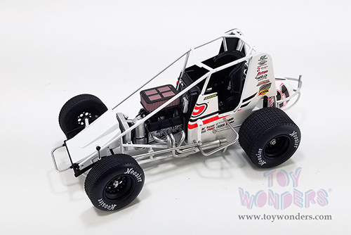 Acme - Winged Sprint Car #21 Brian Brown "Casey's General Store - FVP" Brian Brown Racing 2022 (1/18 scale diecast model car, White) A1822009