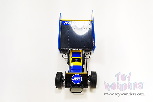 Acme - Winged Sprint Car #9 Kasey Kahne "Karavan - Fuel Me" Kasey Kahne Racing 2022 (1/18 scale diecast model car, Blue) A1822012
