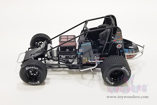 Acme - Winged Sprint Car #39 Christopher Bell "Circle B Diecast" Swindell Speedlab 2022 (1/18 scale diecast model car, Black) A1822013