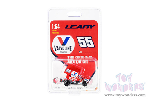 Acme - Winged Sprint Car #55 C.J. Leary "Valvoline" Alex Bowman Racing (2021, 1/64 scale diecast model car, Red) A6401010