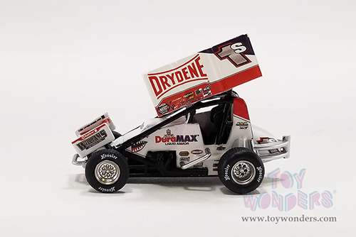 Acme - Winged Sprint Car #1S Logan Schuchart "Drydene - Duramax" Shark Racing (2022, 1/64 scale diecast model car, White) A6422004