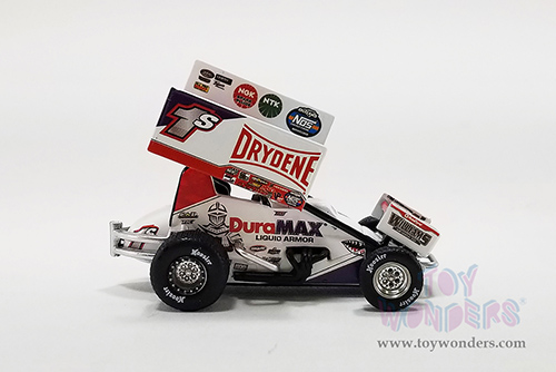 Acme - Winged Sprint Car #1S Logan Schuchart "Drydene - Duramax" Shark Racing (2022, 1/64 scale diecast model car, White) A6422004