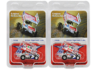 Show product details for Acme - Winged Sprint Car #1S Logan Schuchart "Drydene - Duramax" Shark Racing (2022, 1/64 scale diecast model car, White) A6422004