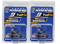 Acme - Winged Sprint Car #9 Kasey Kahne "Karavan - Fuel Me" Kasey Kahne Racing (2022, 1/64 scale diecast model car, Black) A6422012