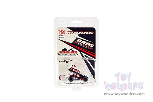 Acme - Winged Sprint Car #19 Brent Marks "BAPS Paints" Murray-Marks Motorsports (2022, 1/64 scale diecast model car, Black) A6422016