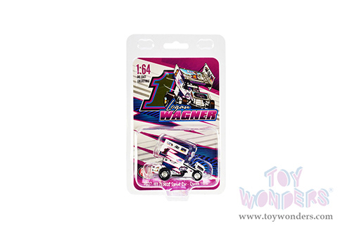 Acme - Winged Sprint Car #1 Logan Wagner "ZEMCO" Mac Magee Motorsports (2022, 1/64 scale diecast model car, White) A6422017