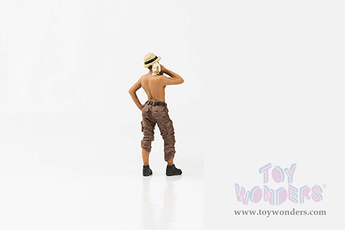 Showcasts® Figurines - 4x4 Mechanic - Figure 1 (1/18 scale, Brown) AD-18011 MAP: $14.99