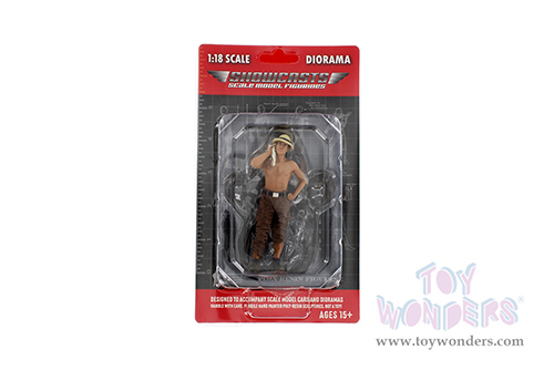 Showcasts® Figurines - 4x4 Mechanic - Figure 1 (1/18 scale, Brown) AD-18011 MAP: $14.99