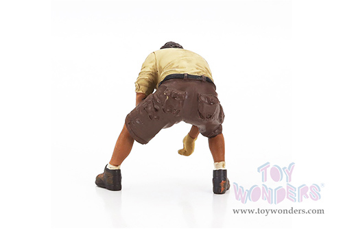 Showcasts® Figurines - 4x4 Mechanic - Figure 2 (1/18 scale, Beige/Brown) AD-18012 MAP: $14.99
