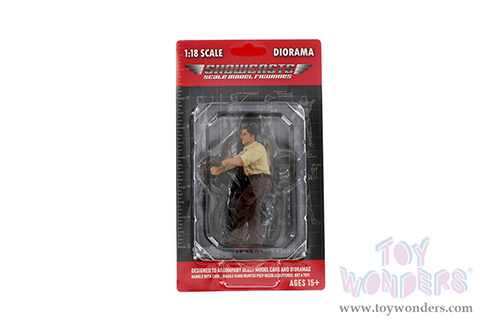 Showcasts® Figurines - 4x4 Mechanic - Figure 3 (1/18 scale, Beige/Brown) AD-18013 MAP: $14.99