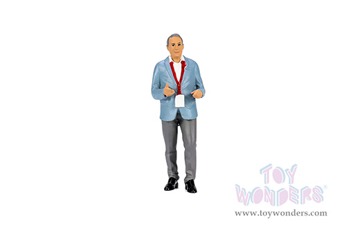 Showcasts® Figurines - On Air Figure 2 (1/24 scale, Blue/Gray) AD-24402 MAP: $10.99