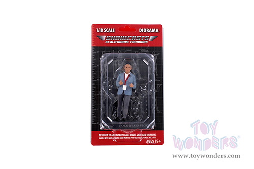 Showcasts® Figurines - On Air Figure 2 (1/18 scale, Blue/Gray) AD-18402 MAP: $14.99