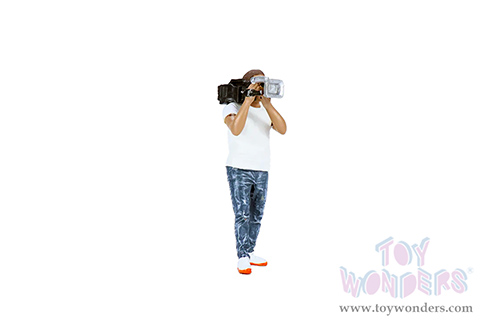 Showcasts® Figurines - On Air Figure 3 (1/18 scale, White/Blue) AD-18403 MAP: $14.99