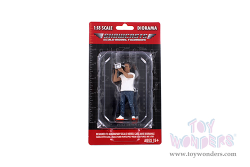 Showcasts® Figurines - On Air Figure 3 (1/18 scale, White/Blue) AD-18403 MAP: $14.99