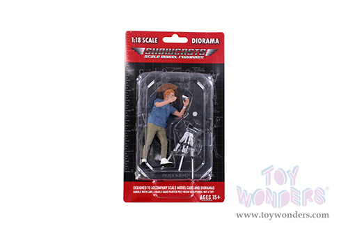 Showcasts® Figurines - On Air Figure 5 (2 pcs.) (1/18 scale, Blue/Green) AD-18405 MAP: $20.99