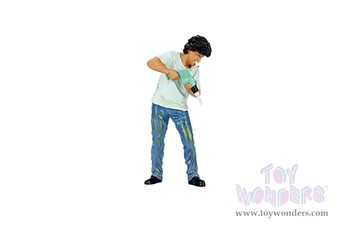 Showcasts® Figurines - RWB Legend Akira Nakai | Nakai-San Figure 3 (1/18 scale, Blue) AD-18503 MAP: $16.99