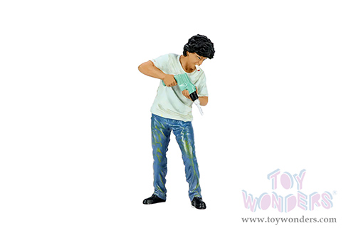 Showcasts® Figurines - RWB Legend Akira Nakai | Nakai-San Figure 3 (1/18 scale, Blue) AD-18503 MAP: $16.99