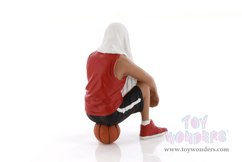 Showcasts® Figurines - Figure18 Series 1 #707 (1/18 scale, Red/Black) AD-18707 MAP: $14.99