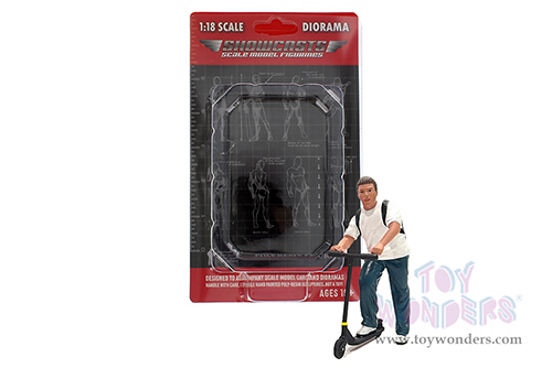 Showcasts® Figurines - Figure18 Series 2 Figure 1 (1/18 scale, Dark Blue,White) AD-18901 MAP: $16.99