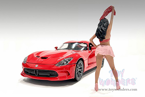 Showcasts® Figurines - Figure18 Series 2 Figure 2 (1/18 scale, Pink/Red) AD-18902 MAP: $14.99