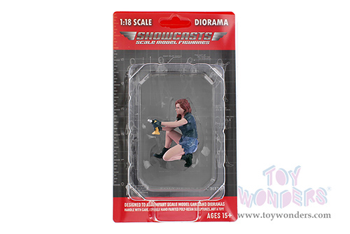 Showcasts® Figurines - "Muscle Mechanics" Figure #3 (1/18 scale, Green/Blue) AD-19203 MAP: $12.99