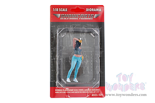 Showcasts® Figurines - "Muscle Mechanics" Figure #4 (1/18 scale, Green/Blue) AD-19204 MAP: $12.99